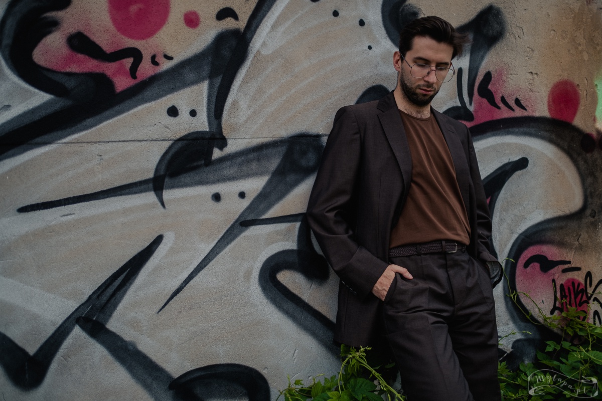 Garnitur Ermenegildo Zegna, fot. Michał Glapa